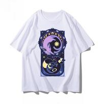 Pokémon Umbreon/Espeon Rankomis tapytas japoniškas marškinėlis vyrams ir moterims Vasaros Naujas Harajuku Laisvas Kasdienis trumpomis rankovėmis Viršus S