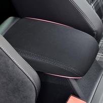 Skirta VW Golf 7 MK7 2012 -2019 Automobilio porankių dėžutės apsauginis odinis užvalkalas Elastinga versija Centrinės konsolės interjero dalys