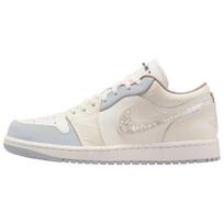 Jordan Air Jordan 1 Atsparūs trinčiai žemi senoviniai krepšinio bateliai Moteriški Ecru Jordan IH7323-100 36.5 švelni smėlinė