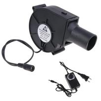 9733 Blower Low Noise Wood Stove Barbecue Fan Camping BBQ Grill Fans Fire Starter DC3-12V Adjustable Speed 110V-240V EU