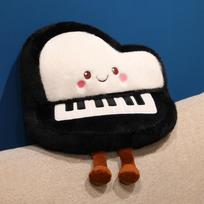 Kūrybinis modeliavimas Muzikos instrumentas Fortepijono lėlė Pliušinis žaislas Fortepijono lėlė Mergaičių krepšys Raktų pakabukas Vaikams Ragdoll 16Cm pendant (0.06kg)