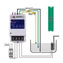Automatinis 220V vandens siurblys ir lygio reguliatorius baseinams, žuvų akvariumams ir bokštams Automatic Controller + 2m Probe