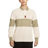 Nike Heritage FW25 Comfortable Cotton Pullover Long Sleeve Polo Shirt Men tops HQ1749-110 M
