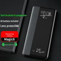 Honor Magic serijos PU odinis atverčiamas telefono dėklas Magic4 Series