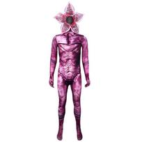 Helovino Zombio Kostiumas Su Kaukę Vaidmenų Žaidimui, Šventei Specialūs Personažai Įtraukti Pink,150cm