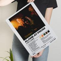 Tory Lanez - Alone At Prom Albumo Viršelis Skardinės Plakatas Muzikinis Plakatas Vintažinė Metalinė Plokštelė Individualus Metalinis Plakatas Sienų Meno Dekoruoti 7.9x11.8In(20x30cm)