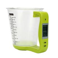 1000G 600ML talpos matavimo taurė Nuimamos virtuvinės svarstyklės LCD elektroninis matavimo įrankis