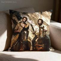 Terence Hill Bud Spencer Pagalvės užvalkalas 45x45cm 40x40cm 30x30cm 50x50cm 55x55cm Kvadratinei namų pagalvei 30cmx30cm