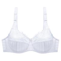 Didelio dydžio liemenėlė Push Up Sexy Lace Bras Intimate Brassiere Underwire Bralette Moteriški apatiniai Bh 80D balta