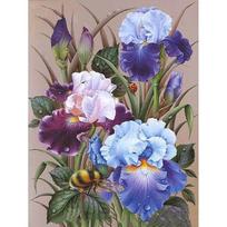 Diamond Embroidery Flower Picture By Rhinestones Diamond Painting Floral Diamond Mosaic Home Decoration 20X30CM