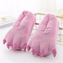 Gyvūnų Kigurumi Šlepetės Vaikams Suaugusiesiems Pižamos Batai Animaciniai filmukai Vienaragis Dinozauras Žiema Šilti Nagai Avalynė 35