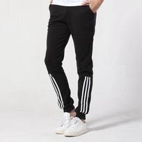 Laisvalaikio bėgiojimas Slim Fit kelnės Vyriškos sportinės kelnės „Pantalons“ sportinės kelnės 3XL juoda