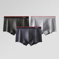 MiiOW 3vnt medvilniniai vyriški apatiniai bokseriniai šortai AAA Antibakterinis vyriškas apatinis trikotažas Vyriškas bokseris Dovana Naujas L-5XL XXXL
