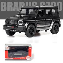 1:32 Scale G700 Diecast metalinis žaislinis automobilis, modelis transporto priemonė visureigis Naujas aukšto modelio garso ir šviesos traukimas atgal Automobilių kolekcija Vaikų žaislai Dovanos 15.5x6.5x6.5cm juoda