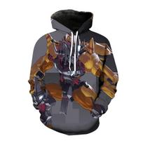 Rudens žiemos anime megztiniai Digimon Adventure 3D Spausdinti megztiniai Vyrai Moteriški madingi megztiniai megztiniai Digital Monsters Unisex paltas M