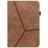 Odinis verslo stiliaus planšetinių kompiuterių dėklas, skirtas Apple iPad/Samsung Galaxy Tab/Huawei Matepad/Amazon/Lenovo Tab/Redmi Pad/Realme Pad/Google Pixel Tablet... Apple iPad 9.7 (2018) ruda