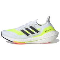 adidas UltraBoost 21 Balti Saulės Geltoni Moteriški Sportbačiai Debesėlio Baltumo Pagrindinės Juodos Spalvos FY0401 36