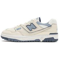 New Balance 550 smėlio spalvos vintage tamsiai mėlynos unisex sportbačiai kremas baltas BB550PLA 43