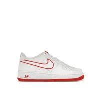 Nike Air Force 1 GS Balti Pikantiškai Raudoni Vaikų Sportbačiai Aura Mėlynos Spalvos Aliuminio DV7762-101 38
