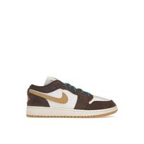 Air Jordan 1 Low GS Cacao Wow Vaikams Sportbačiai Rudo Švino Balti FB2216-200 36