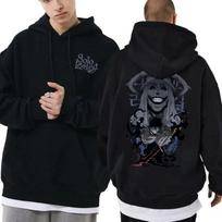 Anime Solo Leveling Sung Jin Woo Grafinis Džemperis su Gobtuvu Ruduo Žiema Unisex Mados Dydžio Negali Būti Per dideli Džemperiai Unisex Harajuku Unisexga Džemperiai su Gobtuvu L