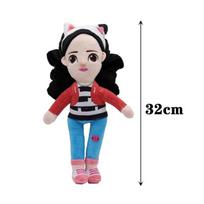Naujausias 10 stlyes Gabby Dollhouse pliušinis žaislas Mercat Animacinis filmukas, įdaryti gyvūnai Undinė Katė Pliušiukas Lėlė Vaikų gimtadienio Kalėdų dovanos bedugnė