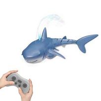 Smart Rc Shark banginis Purškiamas vandens žaislas Nuotoliniu būdu valdomas laivas Povandeninis laivas Robotai Žuvys Elektriniai žaislai vaikams Berniukai Kūdikiai Vaikai mėlyna