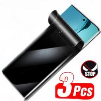 3 vnt. Anti Spy hidrogelinė plėvelė, skirta Samsung Galaxy S22 S20 S24 S23 Ultra S10 Plus S21 FE Note 20 8 10 Ultra Privacy ekrano apsauga iphone 11 gryna
