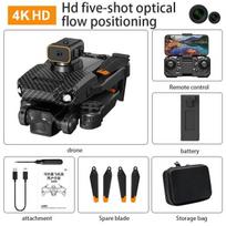 2024 P8 Pro 4K Drone Profesionalus kliūčių išvengimas 8K ESC Dviguba HD kamera 5G Bešepetėlis Variklis sulankstomas keturkopterio dovanų žaislas vaikams Carbon4KBag1B