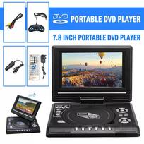 7,8 colio nešiojamas DVD EVD grotuvas su TV/USB/žaidimo funkcijomis AU plug