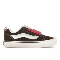 Vans Knu Skool Retro spalvos - rudi unisex sportbačiai, true white VN0009QCBF2 35