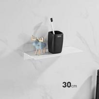 Šlifuotas auksas, juoda balta, vonios kambario laikymo lentyna 30-50 cm Šiuolaikinės vonios lentynos Virtuvės sieninė lentyna Namų priedai 30cm balta