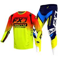 Motocross Jersey & Pant Kits lenktynių kostiumas Racer Gear Set Off-road MX Enduro MOTO Vyriški rinkiniai Moterų kalnų kalnų motociklų kombinacija M-32