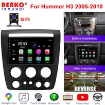 Automobilio radijas Multimedijos vaizdo grotuvas Navigacija Belaidis HUMMER H3 1 2005 - 2010 Android Universalus GPS 4-core 1+32CP