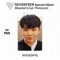 Seventeen Specialus albumas Director's Cut Oficiali nuotraukų kortelė KPOP K-POP Woozi (Plot Ver.)
