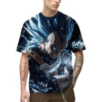 2024 m. vasaros vyrų Nauji karšti anime „Goku Vegeta“ spausdinti „Cosplay“ vyriški gatvės marškinėliai unisex viršutiniai trumpomis rankovėmis S