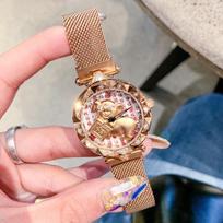 Magnet Watch Watch Piggy Turntable Watch Women's Waterproof Watch Ladies Watch Watch Quartz Watch Gold Pig Watch