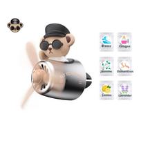 „Spinning Pilot Bear“ automobilio oro gaiviklis Teddy Bear