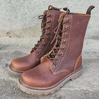 Pirmo sluoksnio karvės odos Retro vyriški batai Natūralios odos Lokomotyvų Batai Britų Įrankių Batai Lauko Kasdieniai Martin Boots Neperšlampami kaubojų batai 39
