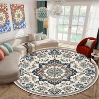Maroko retro kilimai svetainės sofoms namų dekoravimui apvalus kilimėlis didelio ploto rūbinės poilsio kilimėliai plaunamas miegamojo grindų kilimėlis 60cm 23.62 in