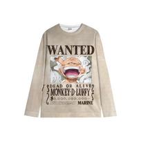 Vienas Gabalas Luffy Megztinis Chopper Berniukams Mergaitėms Mielas Džemperis Zoro Sanji Vaikams Šeimai Naujieji Metai Apvalia Kaklo Gobtuvai 100 balta