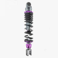 Universalus 320 mm galinis amortizatorius, greitai lėtai reguliuojamas amortizatorius, skirtas Yamaha Honda Scooter Dio Nmax ATV Quad Dirt Bike violetinė