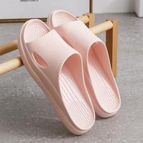 EVA vasarinės šlepetės: Moteriški lauko drabužiai, stori ir minkšti padai, kvėpuojantys, nesmirdantys, unisex patogūs sandalai 36-37 rožinė