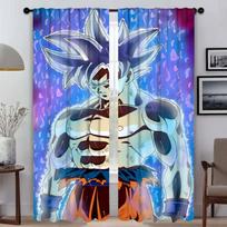 D-Dragon-ballS Langų Užuolaida Kambariui 2 Skydeliai Blackout Užuolaidos Pertvaros Tiulis Miegamajam Namų Interjero Užuolaidos Roletai Vaikui W50xH70cmx2pcs-CL
