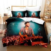 3D spausdinys Niall Horan patalynės komplektas, antklodės užvalkalas, antklodė, lovos komplektas, užvalkalas antklodei, pagalvės užvalkalas, karališko, karališko dydžio, vienviečio dydžio, berniukams, mergaitėms, suaugusiems 70x133cm 2pcs