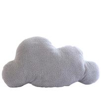 Šiaurės minkštas debesies pagalvė: Pliušinis automobilio miego ir tatamio svetainės dekoras Small 25*13cm/0.04kg pilka spalva