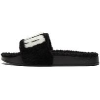 Puma Leadcat 2.0 Fuzz Šlepetės Juoda Balta Moteriški Sportbačiai 387313-01 37