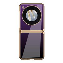 Nubia apverčiamas dėklas: Galvanizuotas stiklinis gradientinis dėklas – kūrybiškas, be žodžių dizainas Flip - Electroplated Glass