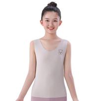 Kids' Thermal Underwear: Fleece Heating Vest, Seamless Velvet Pajamas for Boys & Girls (Autumn/Winter)