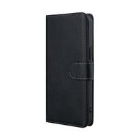 Odinis dėklas Moto Edge 50 5G, Madingas atverčiamas odinis dėklas, Apsauginis dangtelis Motorola Edge 50 Neo 5G edge50, RFID telefono krepšys For Moto Edge 50 5G juoda